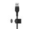 BELKIN BOOST CHARGE PRO Flex USB-A to LTG, Braided Silicone Cable - 2M - Black CAA010bt2MBK small
