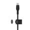 BELKIN BOOST CHARGE PRO Flex USB-C to LTG, Braided Silicone Cable - 3M - Black CAA011bt3MBK small