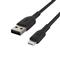 BELKIN BOOST CHARGE USB-A to Lightning Cable, Braided - 0,15M - Black CAA002bt0MBK small