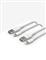 BELKIN BOOST CHARGE USB-A to Lightning Cable, PVC - 1M (2 PK) - White CAA001bt1MWH2PK small