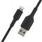BELKIN BOOST CHARGE USB-A to Lightning Cable, PVC - 3M - Black CAA001bt3MBK small