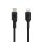 BELKIN BOOST CHARGE USB-C to Lightning Cable, Braided - 2M - Black CAA004bt2MBK small