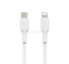 BELKIN iPhone 14 Plus / 14 Pro Max / 14 Pro BOOSTCHARGE adatkábel Type-C - lightning, 200cm, FEHÉR CAA003BT2MWH small