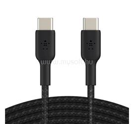 BELKIN BELKIN BOOSTCHARGE adatkábel Type-C - Type-C, 100cm, FEKETE CAB004BT1MBK small
