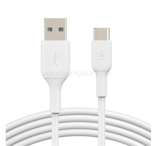 BELKIN BOOSTCHARGE adatkábel USB - Type-C, 100cm, FEHÉR