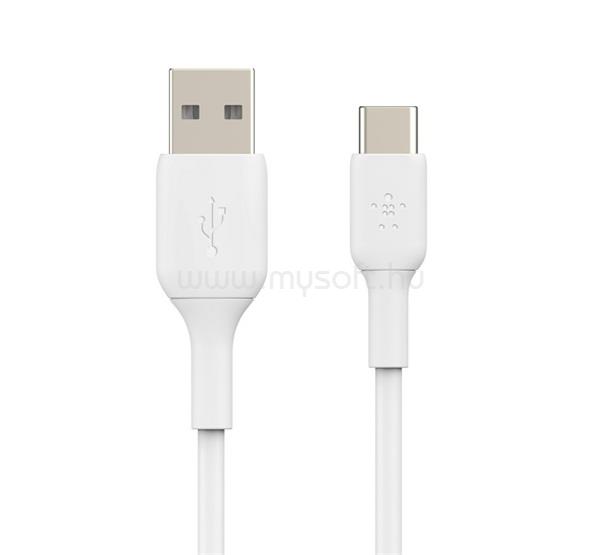 BELKIN BELKIN BOOSTCHARGE adatkábel USB - Type-C, 200cm, FEHÉR