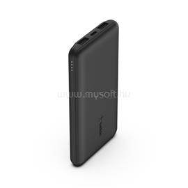 BELKIN BELKIN BOOST CHARGE vésztöltő 2 USB+Type-C aljzat 10000mAh, gyorstöltő + Type-C kábel, FEKETE BPB011BTBK small