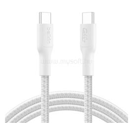 BELKIN BELKIN BOOSTCHARGE PRO adatkábel Type-C - Type-C, 200cm, FEHÉR CAB025HQ2MWH small
