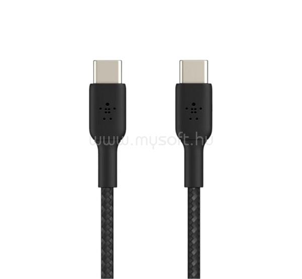 BELKIN BELKIN BOOSTCHARGE PRO adatkábel Type-C - Type-C, 15cm, FEKETE