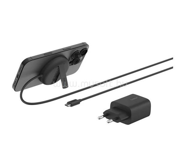 BELKIN BELKIN BOOSTCHARGE PRO asztali töltő 15W, kitámasztó, FEKETE