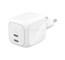BELKIN BELKIN BOOSTCHARGE PRO hálózati töltő 2 Type-C aljzat 67W, PD gyorstöltő, FEHÉR WCH020KQWH small