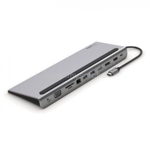 BELKIN Connect USB-C 11in1 Multiport Dock notebook dokkoló (szürke)