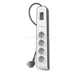 BELKIN BELKIN hálózati elosztó 4 AC aljzat túlfeszültségvédő + 200cm tápkábel FEHÉR BSV400CA2M small