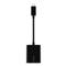 BELKIN ROCKSTAR Dual USB-C Audio + Charge Adapter - Black F7U081btBLK small
