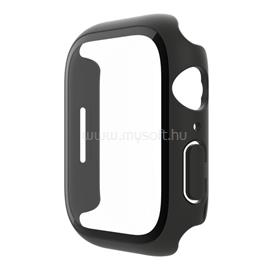 BELKIN ScreenForce TemperedCurve 2-in-1 Treated Screen Protector + Bumper for Apple Watch Series 8/7 OVG003zzBK small