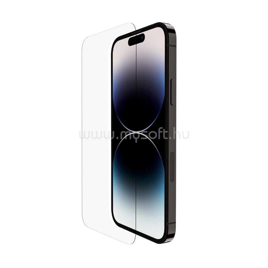 BELKIN ScreenForce TemperedGlass Treated Screen Protector for iPhone 15 Plus/14 Pro Max