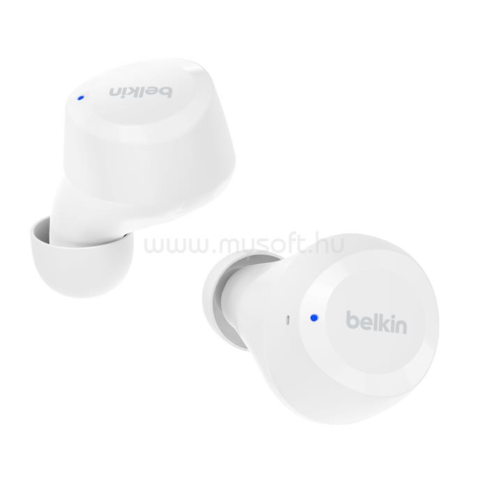 BELKIN SoundForm Bolt vezeték nélküli fülhallgató (fehér)