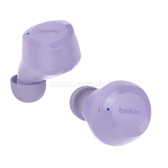 BELKIN SoundForm Bolt vezeték nélküli fülhallgató (lila)