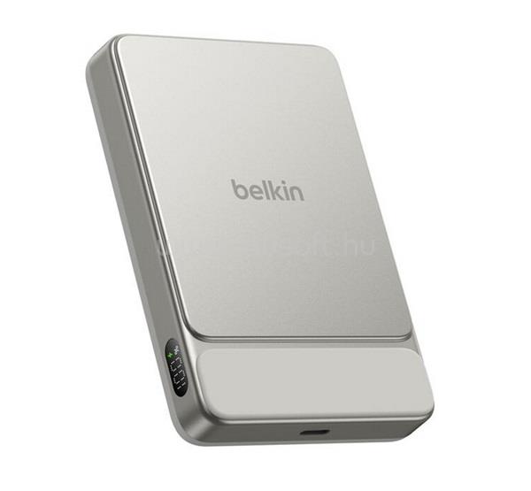 BELKIN BELKIN UltraCharge Pro vésztöltő Type-C aljzat 10000mAh, Qi2, EZÜST