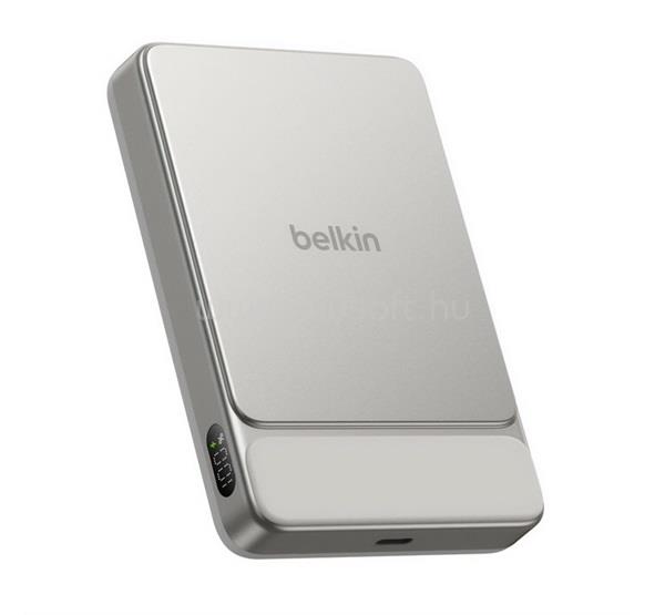 BELKIN BELKIN UltraCharge vésztöltő Type-C aljzat 10000mAh, Qi2, BÉZS