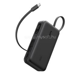 BELKIN BELKIN UltraCharge vésztöltő USB+Type-C aljzat 10000mAh, LED kijelző + fix Type-C kábel, FEKETE BPB035HQBK small