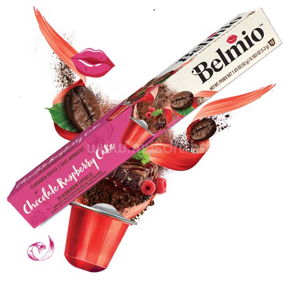 BELMIO Chocolate Rasberry Cake Nespresso kompatibilis 10 db kapszula