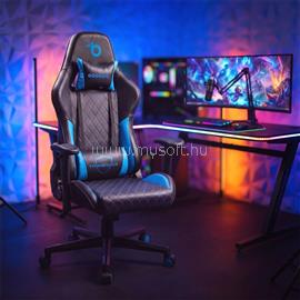BEMADA TITANFORCE GAMER SZÉK PÁRNÁVAL, FEKETE/KÉK, 122 X 65 X 53 CM BMD1124BL small