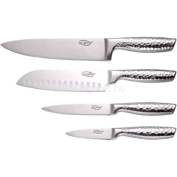 BERGNER SG-4145 4 részes rozsdamentes acél kés garnitúra