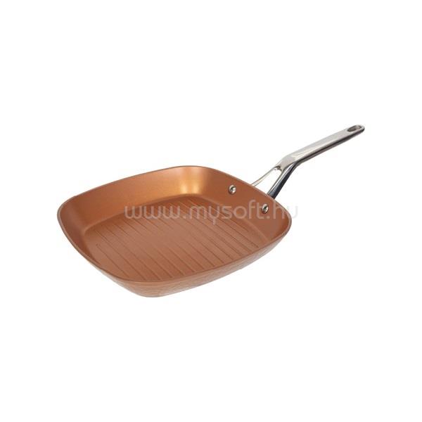 BERGNER SG 6318 Origen 28x28cm alumínium grill serpenyő