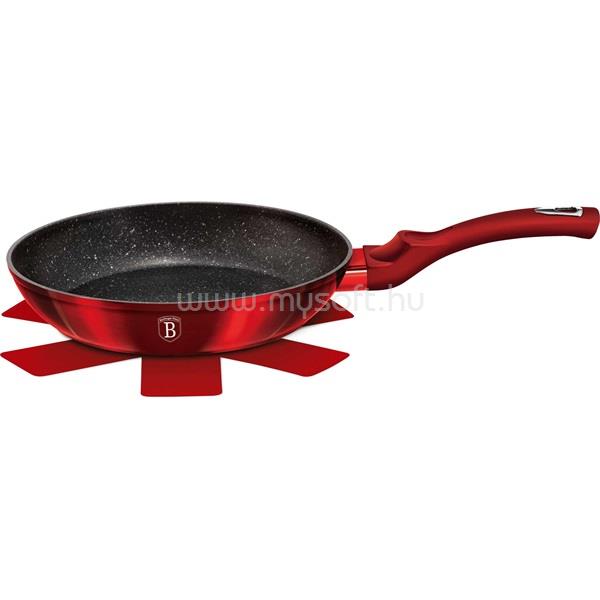 BERLINGER HAUS BH/1253NPR Metallic Line Burgundy Edition 28 cm-es serpenyő
