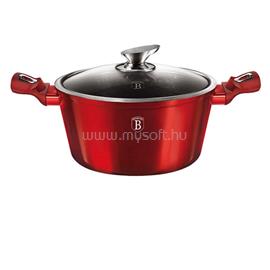 BERLINGER HAUS BH/1256N Metallic Line Burgundy Edition 20 cm fedővel, lábas BH/1256N small