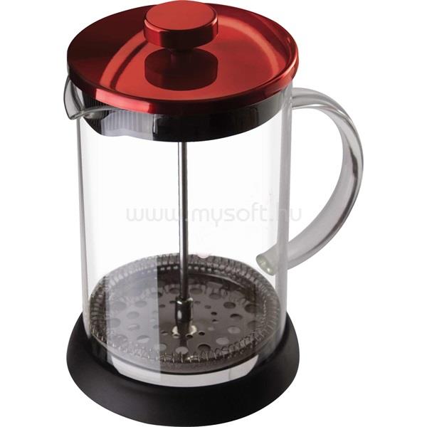 BERLINGER HAUS BH/1498 800 ml burgundi dugattyús kávé- és teafőző