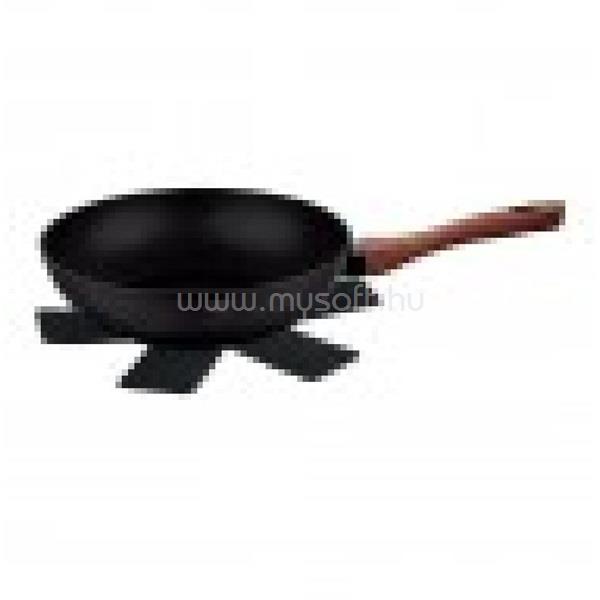 BERLINGER HAUS BH/1719 Ebony Rosewood Collection 28 cm wok serpenyő
