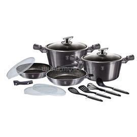 BERLINGER HAUS BH/7059Metallic Line Carbon Pro Edition 13 részes edénykészlet BH/7059 small