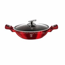 BERLINGER HAUS BH/7110 Metallic Line Burgundy Edition 30 cm fedővel, wok BH/7110 small
