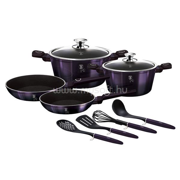 BERLINGER HAUS BH/7140 Purple Eclipse Collection 10 részes edénykészlet