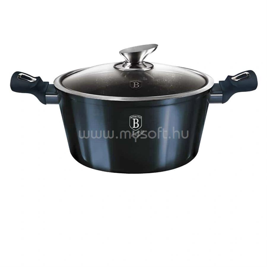 BERLINGER HAUS BH/7148 Metallic Line Aquamarine Edition 30cm lábas fedővel