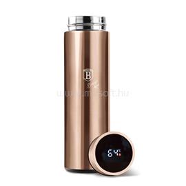 BERLINGER HAUS BH/7954A Metallic Line Rose Gold Edition LED-es hőfok kijelzővel, 500 ml  rózsaarany ivópalack BH/7954A small