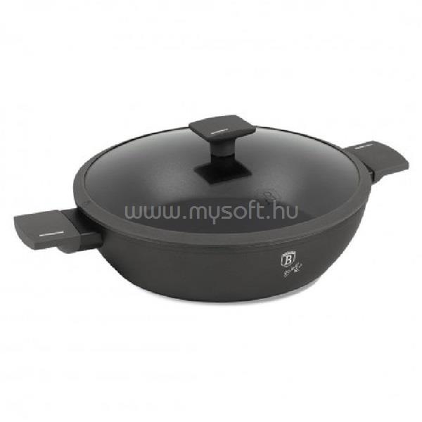 BERLINGER HAUS BH/8129 Antracit Collection 30 cm fedővel alacsony lábas
