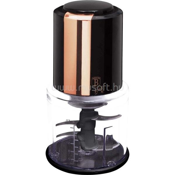 BERLINGER HAUS BH/9162A 2 az 1-ben mini chopper aprító (fekete- rose gold)