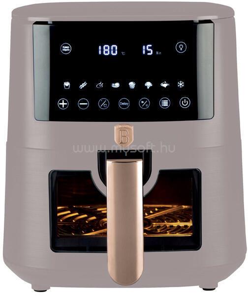 BERLINGER HAUS BH/9491 matt taupe 5 L forrólevegős sütő