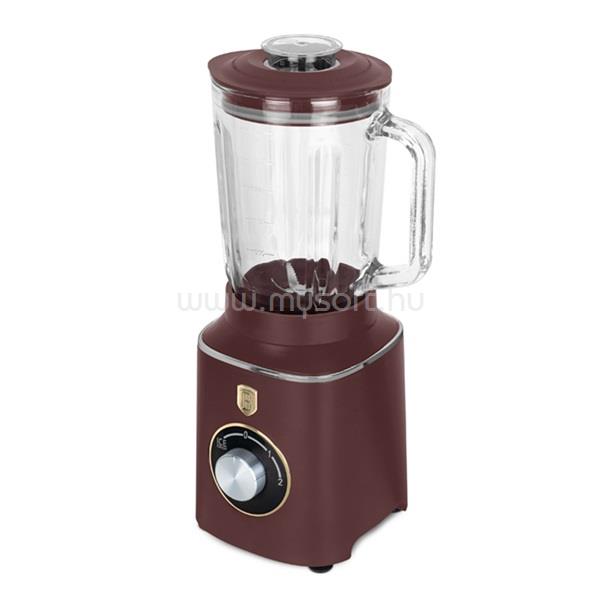 BERLINGER HAUS BH/9494 1,5 L-es mércés edzett üvegkancsóval  turmixgép (matt bordó)