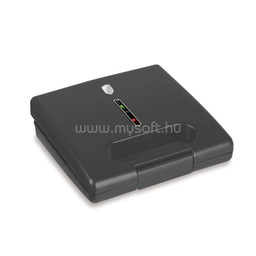 BERLINGER HAUS BH/9583 Anthracite Collection 3in1gorfi - grill/panini - szendvicssütő