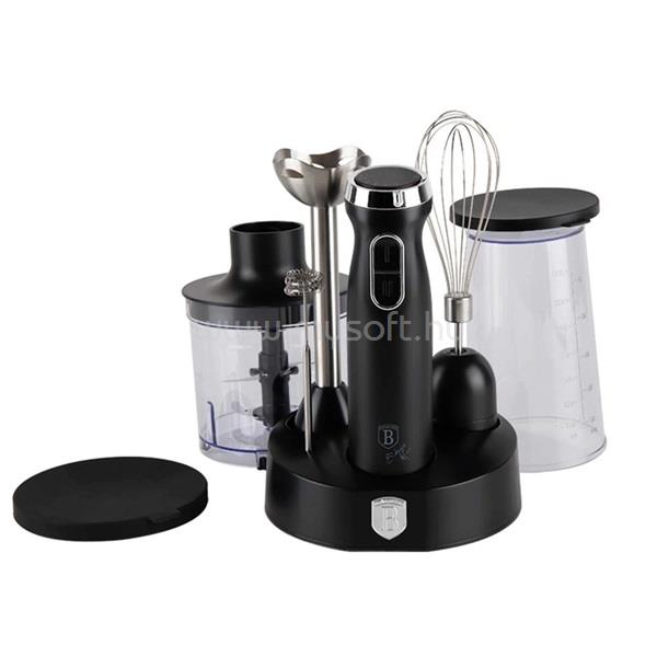 BERLINGER HAUS BH/9597 6 részes botmixer szett (matt fekete)