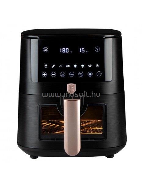 BERLINGER HAUS BH/9604 fekete- rose gold 8 L forrólevegős sütő