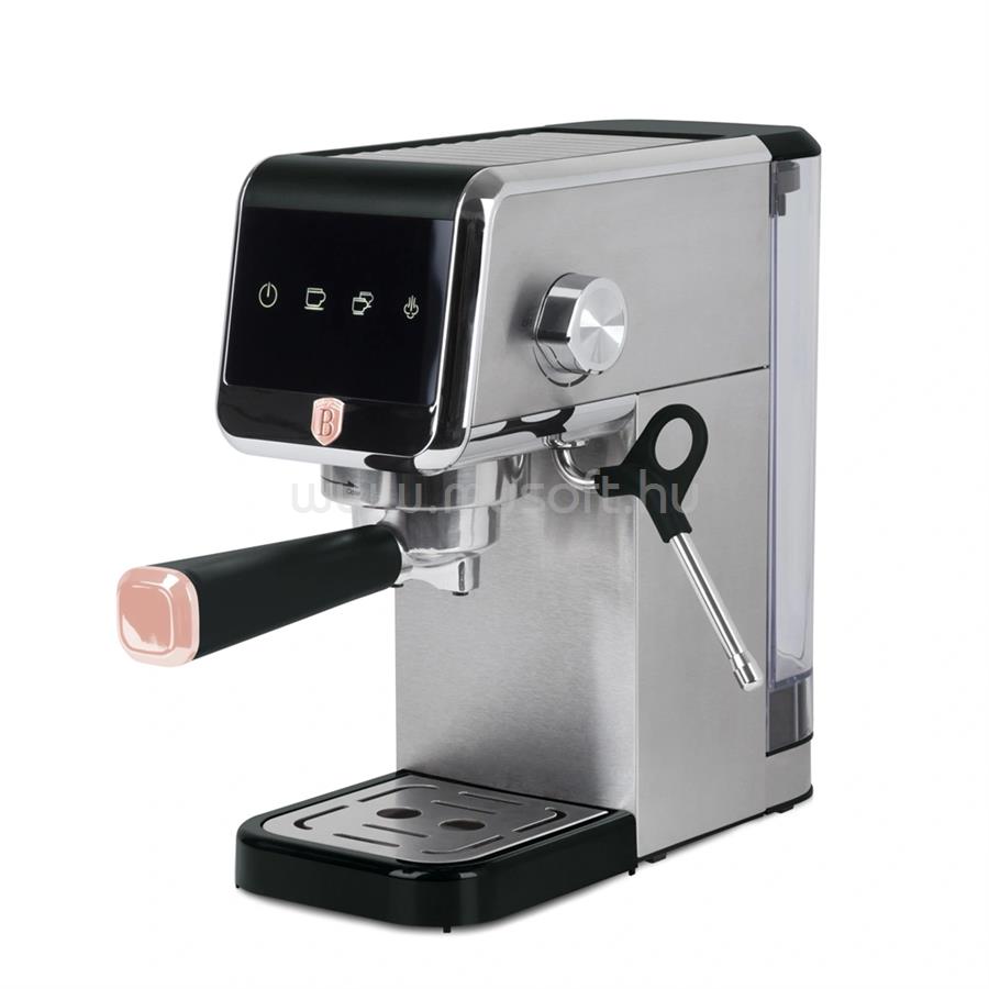 BERLINGER HAUS BH/9622 espresso kávéfőző (fekete- rózsaarany)