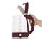 BERLINGER HAUS BH/9811 üveg 1,7L, matt bordó vízforraló BH/9811 small