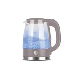 BERLINGER HAUS BH/9814 üveg 1,7 L-es  matt taupe vízforraló BH/9814 small