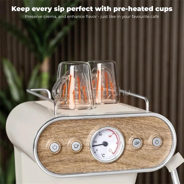 BERLINGER HAUS BH/9854 3in1 matt krém espresso kávéfőző