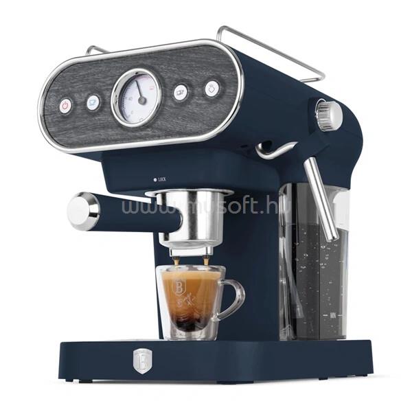 BERLINGER HAUS BH/9858 3in1 matt kék espresso kávéfőző